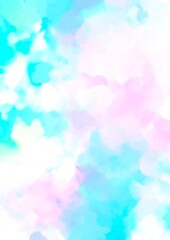 虹色の滲むテクスチャ背景