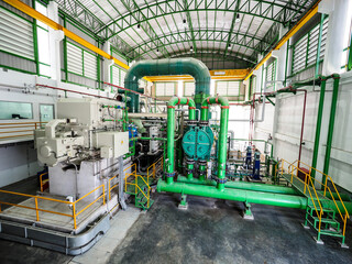 Steam turbine generator systems in Biomass Power Plant.