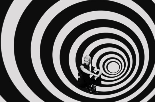 Woman In Spiral