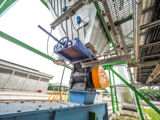 Ash systems was installed in biomass power plant.