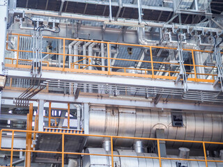 Deaerator systems of boiler systems in Combined-Cycle Co-Generation power plant.