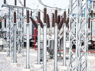 Electrical transformer be applied in industry zone at electrical station of power plant.