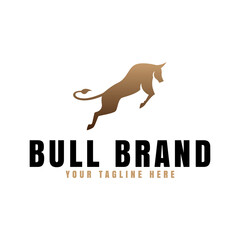 bull logo vector design. for logo templates