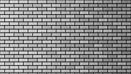 Fototapeta na wymiar brick flat wall. smooth brickwork. brick texture