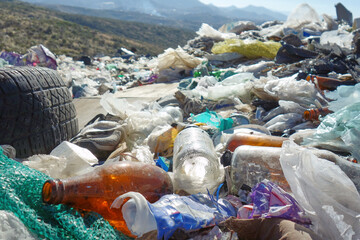 Concept photo of landfill