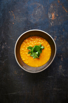 A bowl of Red Lentil Soup