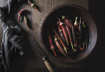 Red Okra