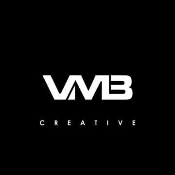 VMB Letter Initial Logo Design Template Vector Illustration