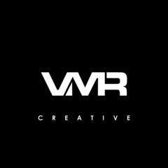 VMR Letter Initial Logo Design Template Vector Illustration