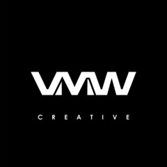 VMW Letter Initial Logo Design Template Vector Illustration