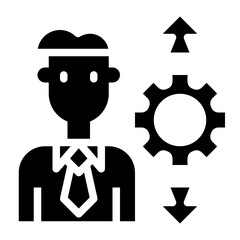 bussiness glyph icon