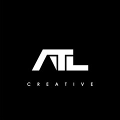 ATL Letter Initial Logo Design Template Vector Illustration