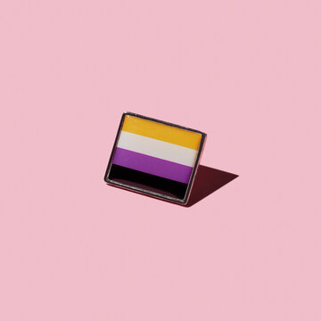 non-binary pride flag