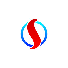 S Modern Simple Logo