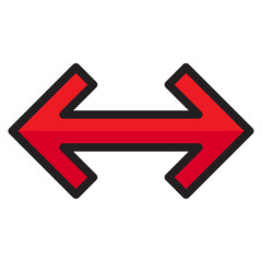 arrows color line style icon