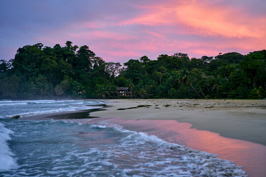 House at tropical paradise. 