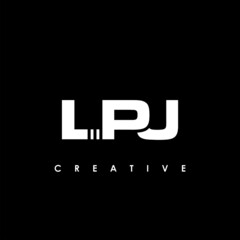 LPJ Letter Initial Logo Design Template Vector Illustration