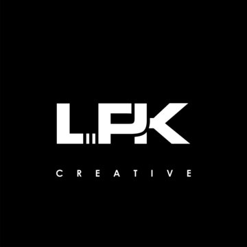 LPK Letter Initial Logo Design Template Vector Illustration