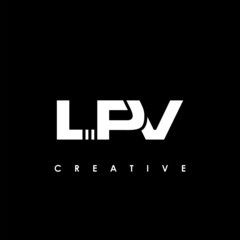 LPV Letter Initial Logo Design Template Vector Illustration