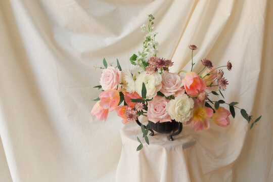 colorful flower arrangement.