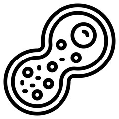 virus outline style icon