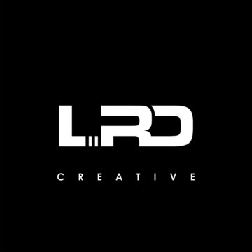 LRD Letter Initial Logo Design Template Vector Illustration