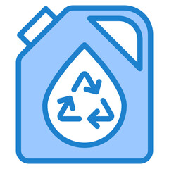 fuel blue style icon