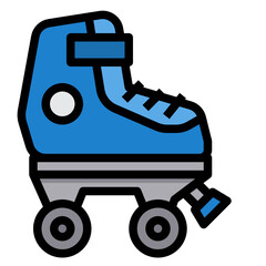 Roller Skate line icon