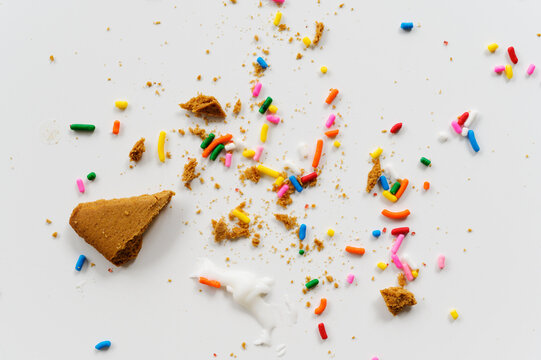 Gingerbread Crumbs and Sprinkles and Icing