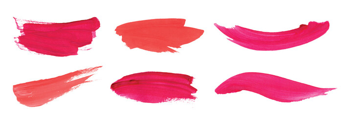 Absract design watercolor brush strokes composition hand drown