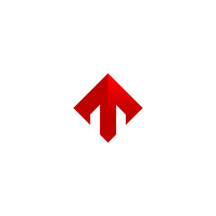 M Arrow Logo Simple