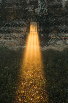 Sunlight and  Mysterious Window