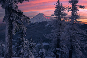 Mount Hood sunrise, Oregon