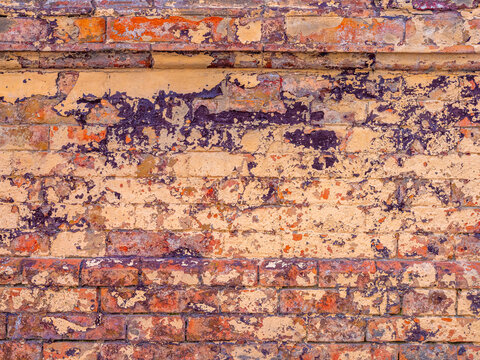 Fototapeta brick wall and plaster