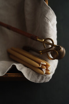 beeswax candles
