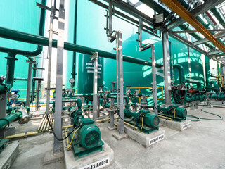 .Pump and motor which popular to install with pipe in industrial such chemical, power plant, oil and gas..