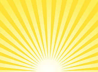 Fototapeta premium Sunlight abstract background. yellow color burst background.