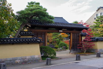 金沢市の長町武家屋敷跡