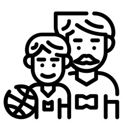 basketball outline icon
