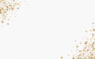Bronze Shine Glamour Transparent Background.