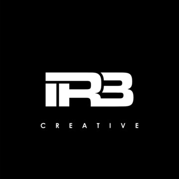 IRB Letter Initial Logo Design Template Vector Illustration