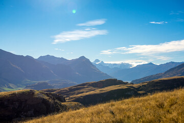 Mt Aspiring View from Rocky Mountain, Wanaka, New Zealand