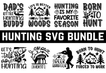 Fototapeta na wymiar Hunting SVG, Hunting cut file Bundle, Hunting cut file quotes, Hunting SVG Bundle, | Hunting Svg Cut Files for Cutting Machines like Cricut and Silhouette