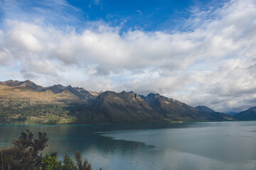 Fototapeta na wymiar Glenorchy, Lake Wakatipu, Otago, New Zealand 
