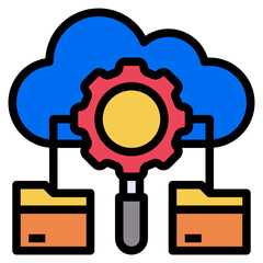 cloud line icon