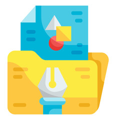 file flat icon