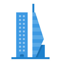 Skyscrapper flat icon