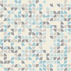 Abstract Geometric Pattern generative computational art illustration
