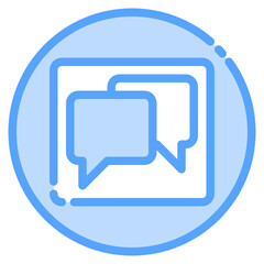 Naklejka premium Message