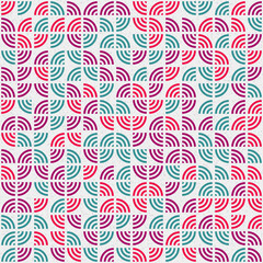 Abstract Geometric Pattern generative computational art illustration